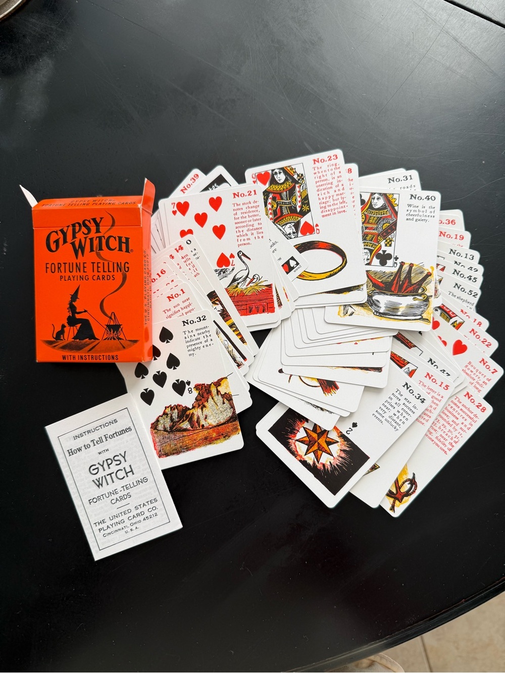 Vintage GYPSY WITCH Fortune Telling Playing Cards from Witch’s Estate Sale